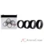 Picture of Silicone Wedding 2Layer Lines Ring Set - Silver-Camo by ROQ for Men - 4 x 10 mm Ring