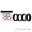 Picture of Silicone Wedding 2Layer Lines Ring Set - Silver-Camo by ROQ for Men - 4 x 12 mm Ring