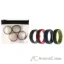 Picture of Silicone Wedding 2Layer Step Ring Set - Black by ROQ for Men - 4 x 15 mm Ring