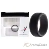 Picture of Silicone Wedding 2Layer Step Ring - Grey-Black by ROQ for Men - 7 mm Ring