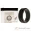 Picture of Silicone Wedding 2Layer Step Ring - Grey-Black by ROQ for Men - 9 mm Ring