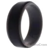 Picture of Silicone Wedding 2Layer Step Ring - Grey-Black by ROQ for Men - 12 mm Ring