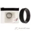 Picture of Silicone Wedding 2Layer Step Ring - Grey-Black by ROQ for Men - 13 mm Ring