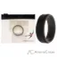 Picture of Silicone Wedding 2Layer Step Ring - Grey-Black by ROQ for Men - 14 mm Ring