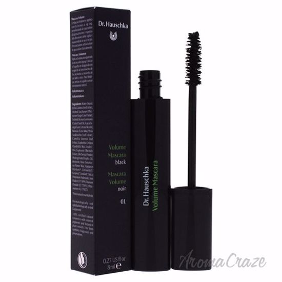 Volume Mascara - # 01 Black by Dr. Hauschka for Women - 0.27