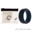 Picture of Silicone Wedding 2Layer Step Ring - Blue-Black by ROQ for Men - 7 mm Ring
