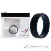 Picture of Silicone Wedding 2Layer Step Ring - Blue-Black by ROQ for Men - 13 mm Ring
