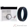 Picture of Silicone Wedding 2Layer Step Ring - Blue-Black by ROQ for Men - 14 mm Ring