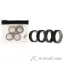 Picture of Silicone Wedding 2Layer Middle Line Ring Set - Black-Camo by ROQ for Men - 4 x 9 mm Ring