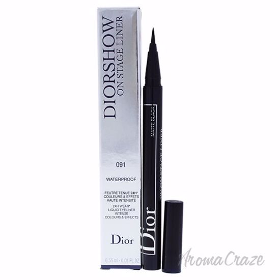 Diorshow On Stage Liquid Eyeliner - 091 Matte Black by Chris