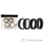 Picture of Silicone Wedding 2Layer Middle Line Ring Set - Black-Camo by ROQ for Men - 4 x 11 mm Ring