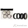 Picture of Silicone Wedding 2Layer Middle Line Ring Set - Black-Camo by ROQ for Men - 4 x 13 mm Ring