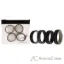 Picture of Silicone Wedding 2Layer Middle Line Ring Set - Black-Camo by ROQ for Men - 4 x 13 mm Ring