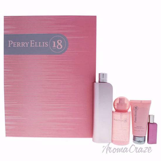 Perry Ellis 18 by Perry Ellis for Women - 4 Pc Gift Set 3.4o