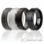 Picture of Silicone Wedding Twin Step Ring Set - Black by ROQ for Men - 4 x 14 mm Ring