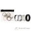 Picture of Silicone Wedding Twin Middle Line Ring Set - Marble by ROQ for Men - 4 x 10 mm Ring