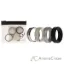 Picture of Silicone Wedding Twin Middle Line Ring Set - Marble by ROQ for Men - 4 x 11 mm Ring