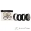 Picture of Silicone Wedding Twin 2Layer Ring Set - Black by ROQ for Men - 4 x 14 mm Ring