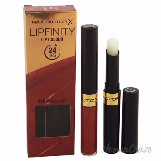 Lipfinity - # 110 Passionate by Max Factor for Women - 4.2 g