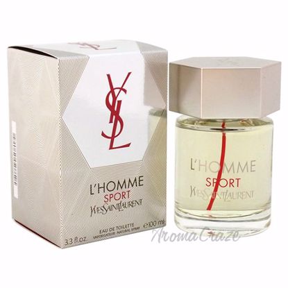 LHomme Sport by Yves Saint Laurent for Men - 3.3 oz EDT Spra