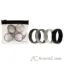 Picture of Silicone Wedding Ring Set - Marble by ROQ for Men - 4 x 15 mm Ring