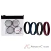 Picture of Silicone Wedding 6mm Smooth Ring Set - Bordeaux by ROQ for Men - 4 x 15 mm Ring