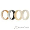 Picture of Silicone Wedding 2Layer Ring Set - Bride by ROQ for Women - 4 x 4 mm Ring