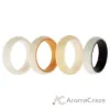 Picture of Silicone Wedding 2Layer Ring Set - Bride by ROQ for Women - 4 x 5 mm Ring