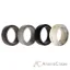 Picture of Silicone Wedding Step Ring Set - Marble by ROQ for Men - 4 x 5 mm Ring