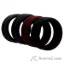 Picture of Silicone Wedding 2Layer Middle Line Ring Set - Bordeaux by ROQ for Men - 4 x 7 mm Ring