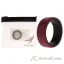 Picture of Silicone Wedding 2Layer Beveled 8mm Ring - Bordeaux by ROQ for Men - 8 mm Ring