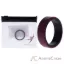 Picture of Silicone Wedding 2Layer Beveled 8mm Ring - Bordeaux by ROQ for Men - 11 mm Ring