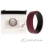 Picture of Silicone Wedding 2Layer Beveled 8mm Ring - Bordeaux by ROQ for Men - 13 mm Ring