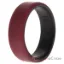 Picture of Silicone Wedding 2Layer Beveled 8mm Ring - Bordeaux by ROQ for Men - 14 mm Ring