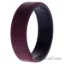 Picture of Silicone Wedding 2Layer Beveled 8mm Ring - Bordeaux by ROQ for Men - 15 mm Ring