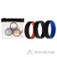 Picture of Silicone Wedding BR Middle Line Ring Set - MultiColor by ROQ for Men - 3 x 15 mm Ring