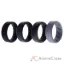 Picture of Silicone Wedding BR 8mm Edge Ring Set - Black-Camo by ROQ for Men - 4 x 8 mm Ring