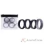 Picture of Silicone Wedding BR 8mm Edge Ring Set - Black-Camo by ROQ for Men - 4 x 12 mm Ring