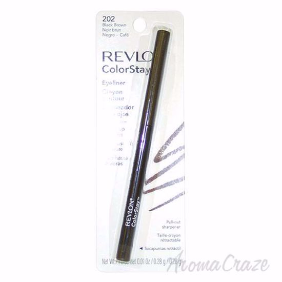 ColorStay Eyeliner Pencil # 202 Black Brown by Revlon for Un
