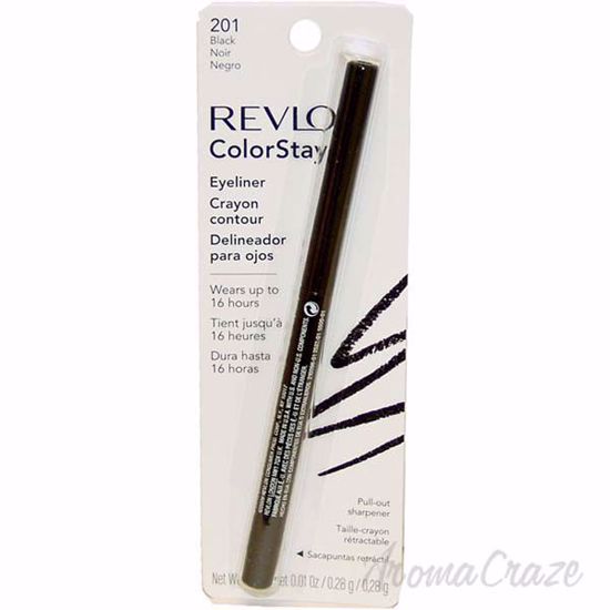ColorStay Eyeliner Pencil #201 Black by Revlon for Unisex - 