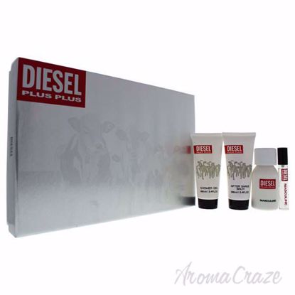 Diesel Plus Plus by Diesel for Men - 4 Pc Gift Set 2.5oz EDT