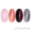 Picture of Silicone Wedding BR Solid Ring Set - Pink by ROQ for Women - 4 x 5 mm Ring