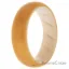 Picture of Silicone Wedding BR Solid Ring - White-Gold by ROQ for Women - 5 mm Ring