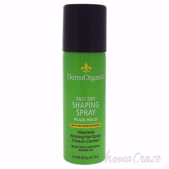 Fast Dry Shaping Spray by DermOrganic for Women - 1.5 oz Hai