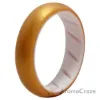 Picture of Silicone Wedding BR Solid Ring - White-Gold by ROQ for Women - 7 mm Ring