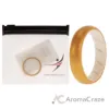 Picture of Silicone Wedding BR Solid Ring - White-Gold by ROQ for Women - 9 mm Ring