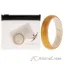 Picture of Silicone Wedding BR Solid Ring - White-Gold by ROQ for Women - 9 mm Ring