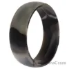Picture of Silicone Wedding Ring - Black-Camo by ROQ for Men - 15 mm Ring