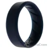 Picture of Silicone Wedding BR 8mm Edge Ring - Basic-Blue by ROQ for Men - 11 mm Ring