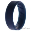 Picture of Silicone Wedding BR 8mm Edge Ring - Basic-Blue by ROQ for Men - 12 mm Ring